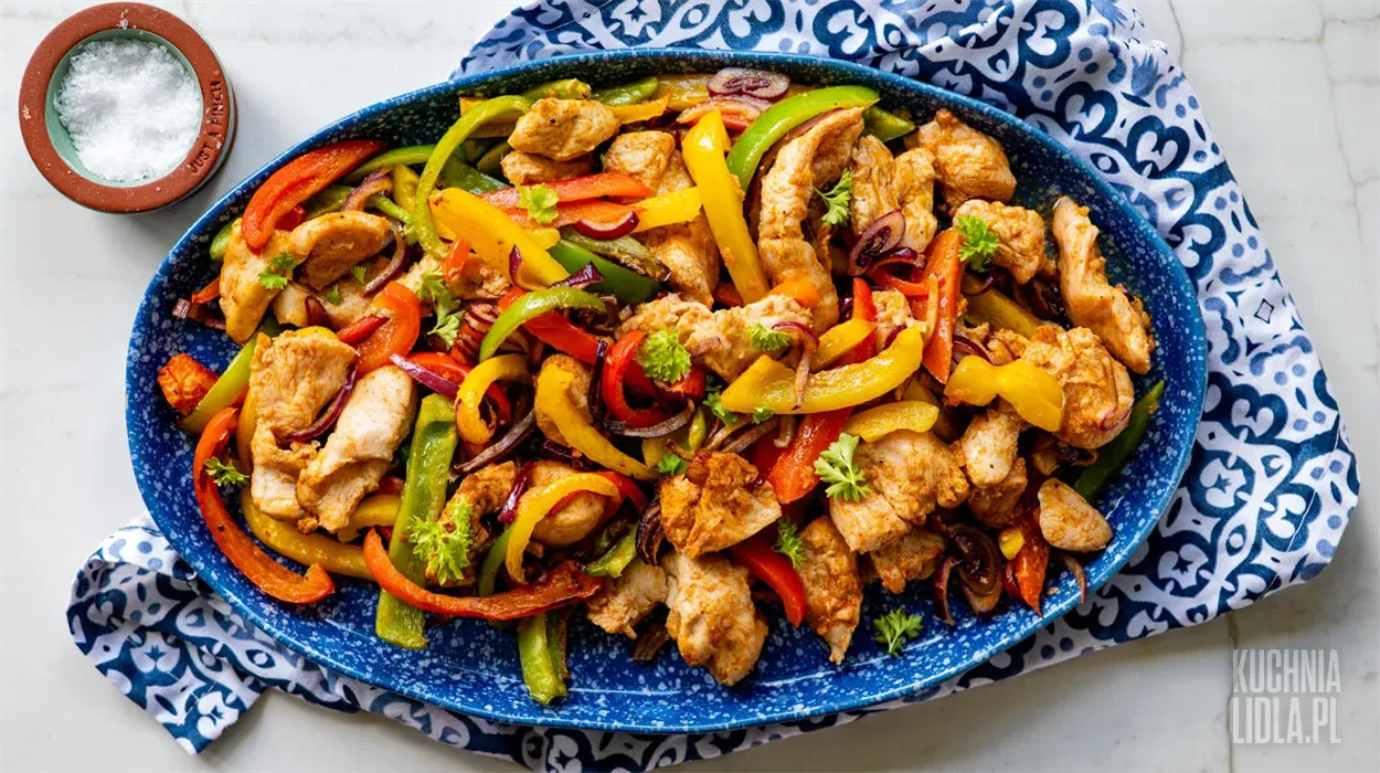 Fajitas z kurczakiem